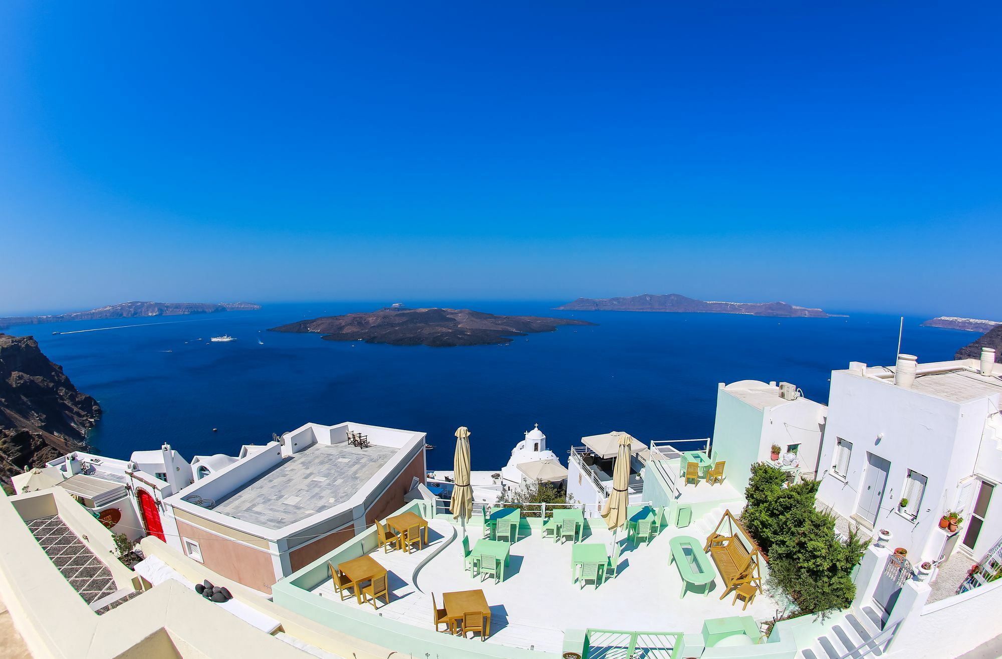 Vila 360 Blue Fira  Exteriér fotografie